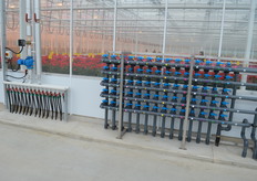 Once again the complicated-looking system of water pipes that can be seen every few meters in the corridor.